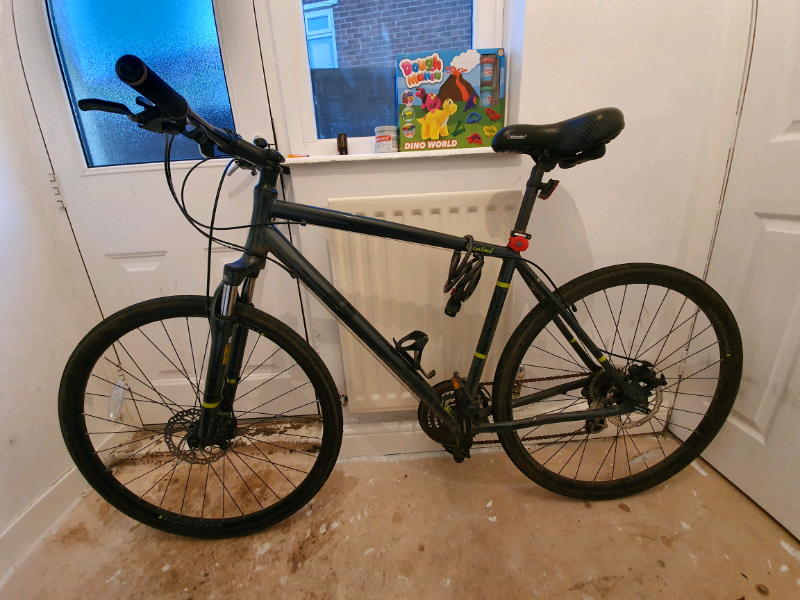 compass control men's hybrid bike